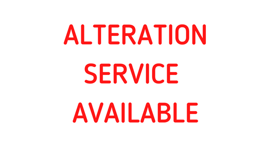 Alteration Service Available